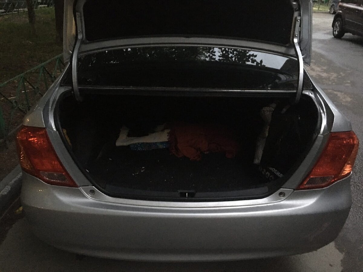 А это багажник