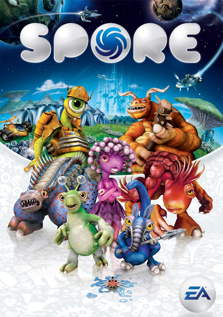 Обложка игры Spore