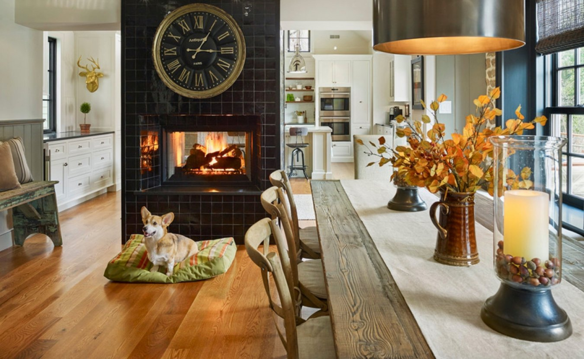 Пример сезонного декорирования