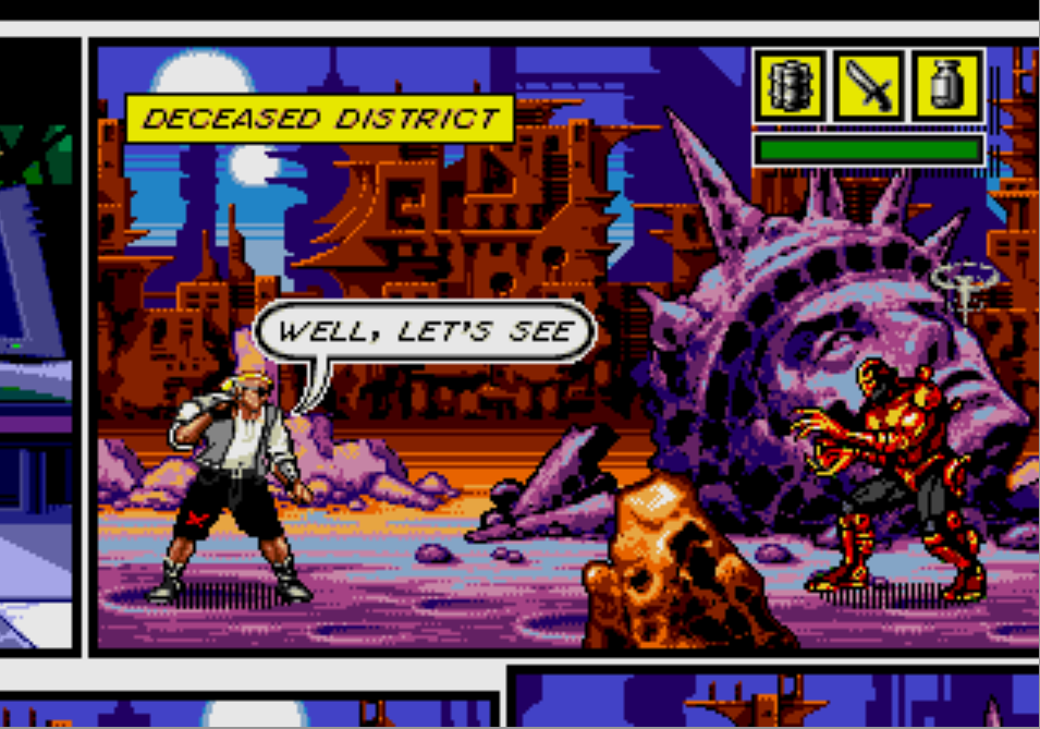Игра comic. Comics Zone игра. Игра комиксы на сеге. Игра комикс зона сега. Sega Mega Drive comix Zone.