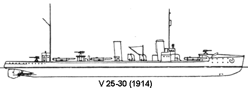 Большой миноносец типа V-25