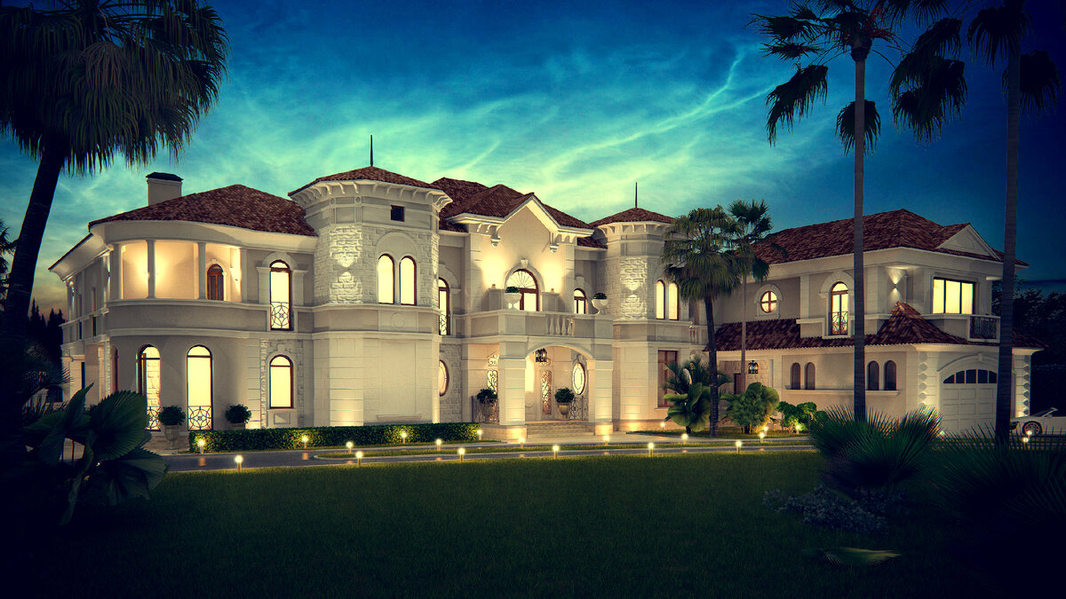 Главный фасад.