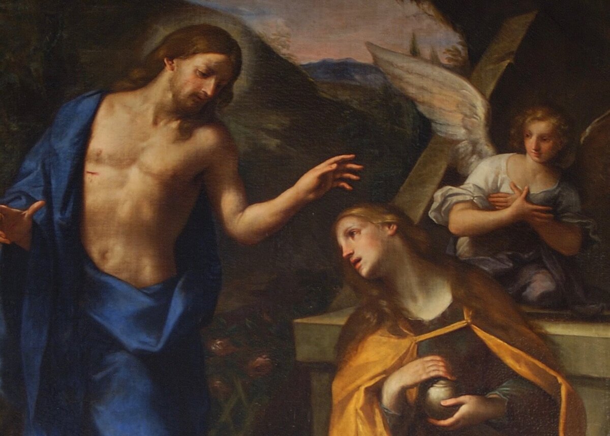 Картина "Не прикасайся ко мне", церковь Санта-Мария-Маддалена, Равенна