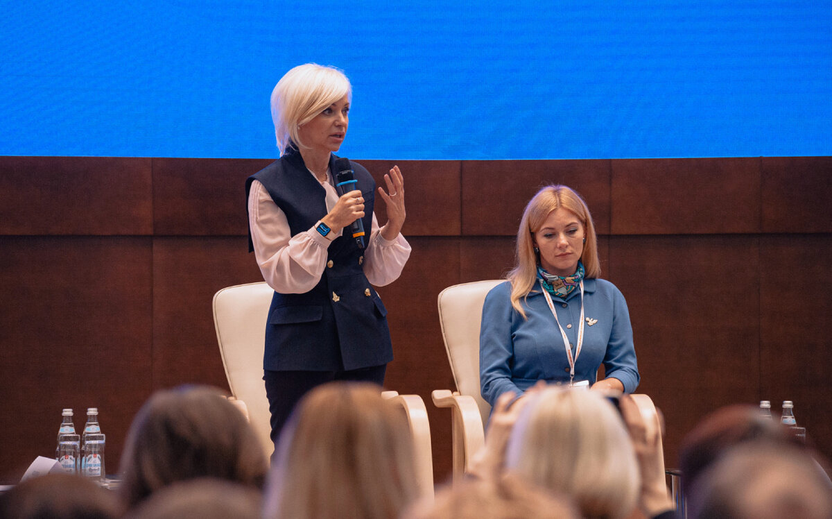 Во время съезда учителей. Источник: edu.gov.ru