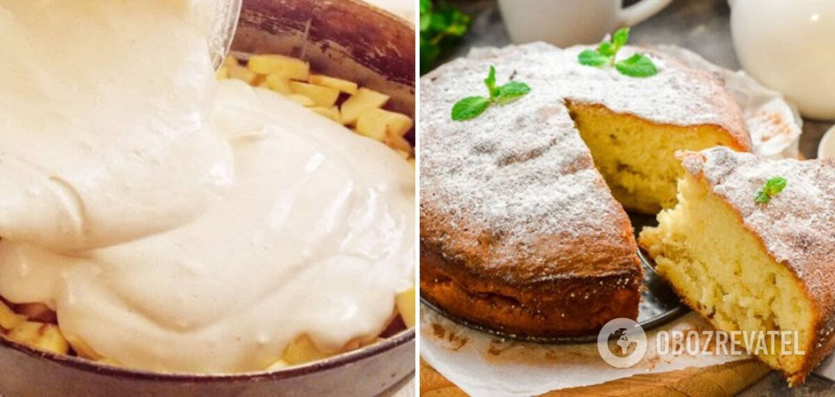 Самый простой рецепт шарлотки рецепт – Французская кухня: Выпечка и десерты. «Еда»