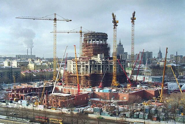 Москва строящаяся