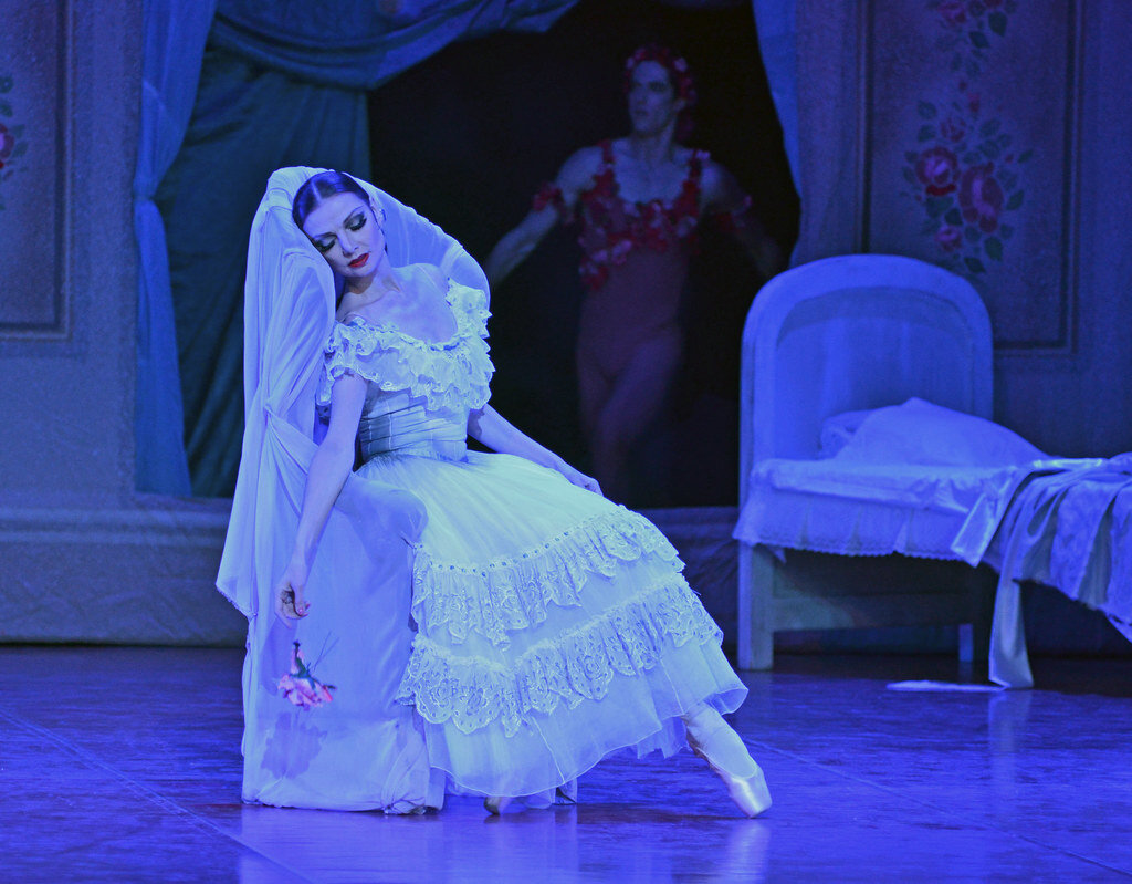 Юлия Махалина в балете «Видение розы»