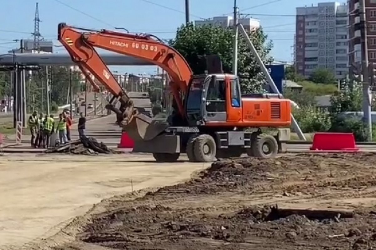    Проезд на улице Трубачеева в Улан-Удэ откроется 1 сентября