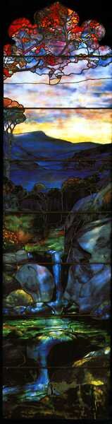  Витраж Л.К.Тиффавни, начало 20 вв.