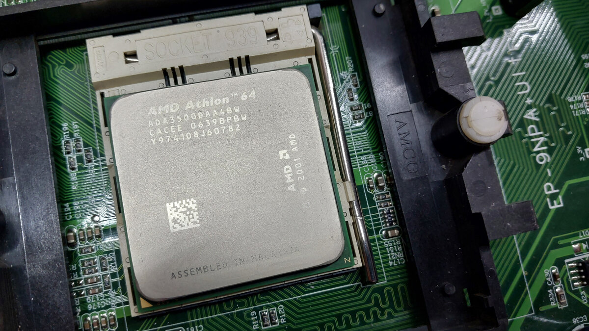 Ранние компьютеры с поддержкой 64 бит. AMD Athlon64 3500+ s939. | Pankrat о  компьютерах | Дзен