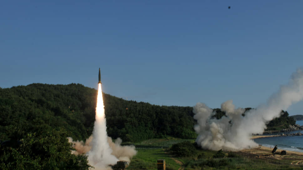 Фото: Reuters📷Пуск ракеты ATACMS в Южной Корее