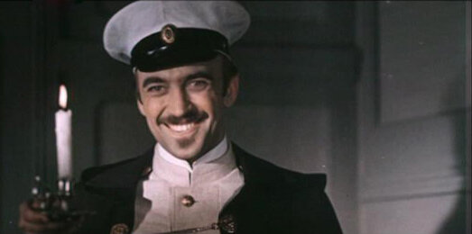 Александр Парра. Кадр из к/ф «Почтовый роман» (1969)