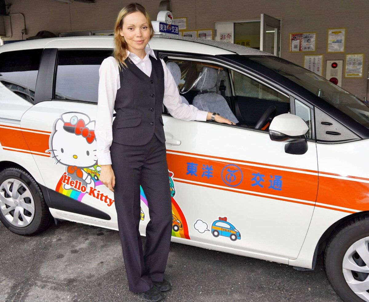 Мария Недоступова - водитель такси в Японии.