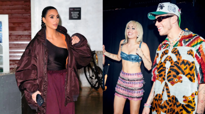 Ким Кардашьян, похоже, отписалась от Майли Сайрус в Instagram после новогоднего появления поп-звезды с Питом Дэвидсоном.