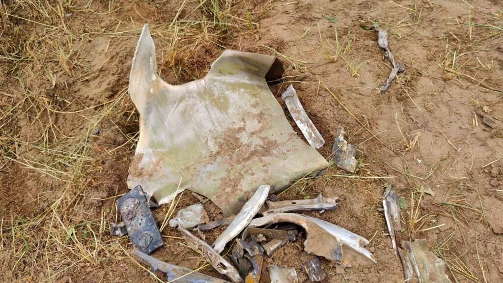 сбитые ракеты над фатежском районе