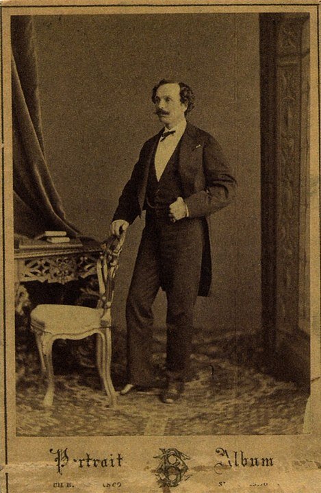 Мариус Петипа. Фотография студии Карла Бергамаско. 1870 год © Public domain