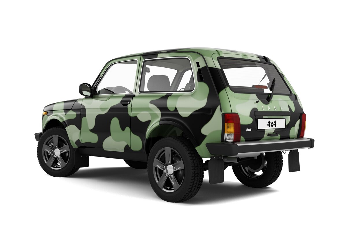 Lada Niva Legend камуфляж