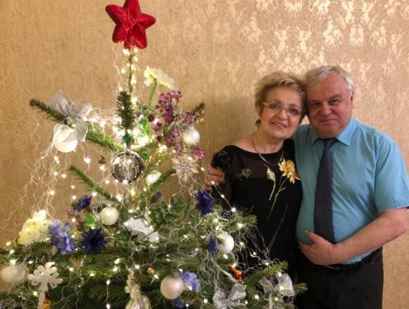 Родители Виталины Цымбалюк-Романовской. Фото: https://dni.ru
