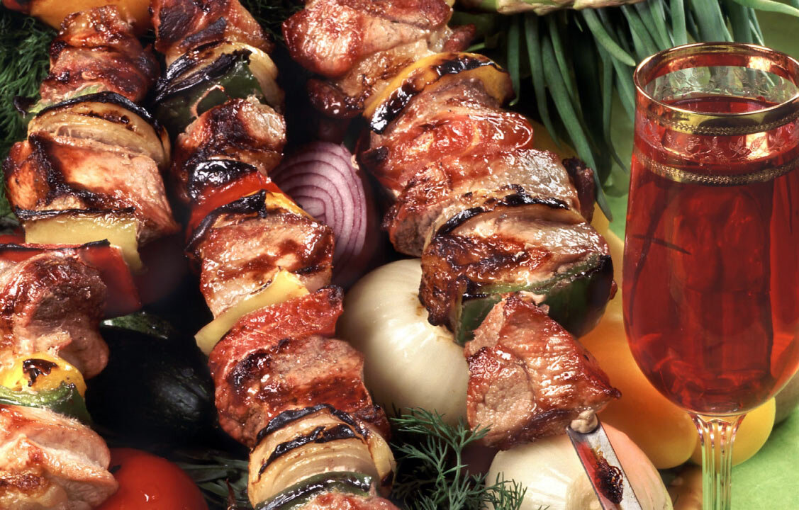 "Шашлык по Мисхорски, авторский шедевр", рецепт от Арсена, нашего  друга из Крыма