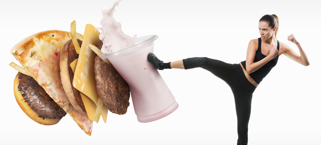 избавьтесь от мучного и жирного. начните заниматься спортом