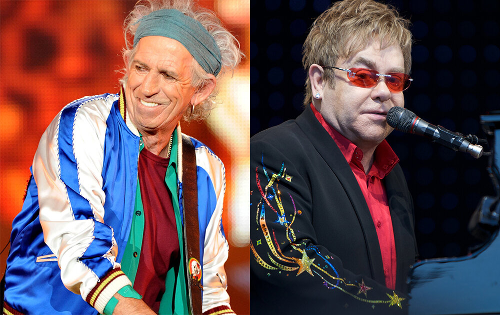 Кит Ричардс/ Элтон Джон