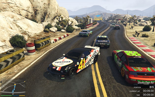 Гонки в ГТА 5