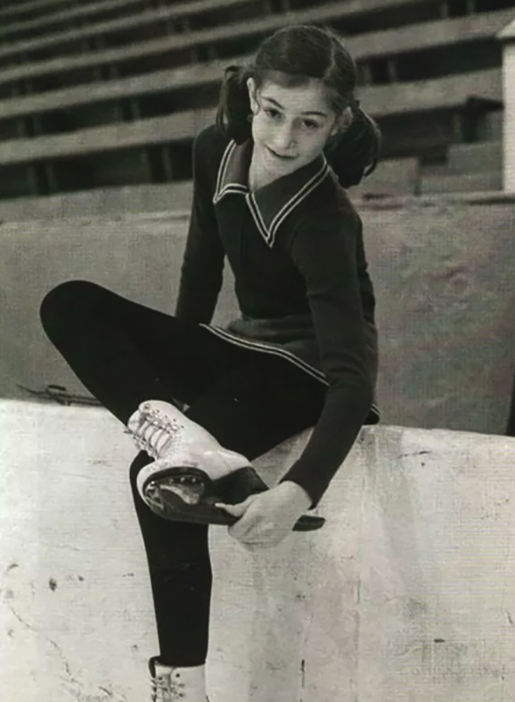 Елена Водорезова в детстве