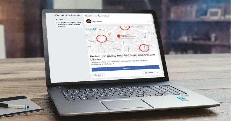 
Facebook Community Actions — функция для петиций
