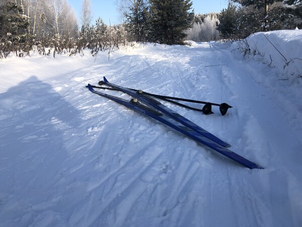 Встал на лыжи