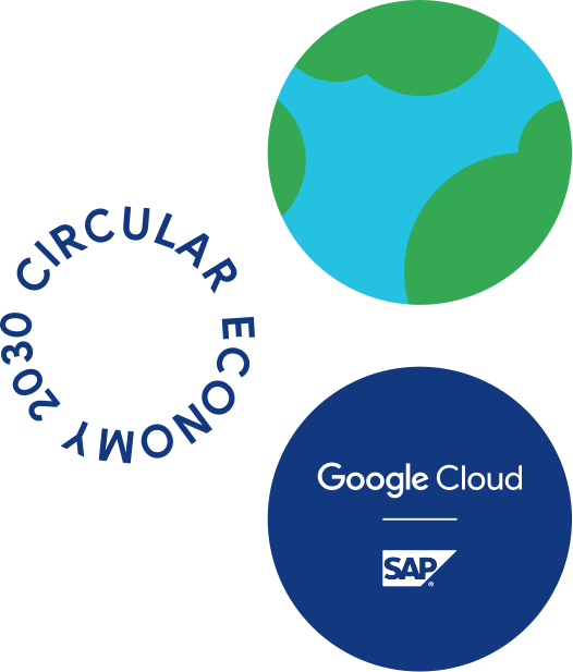 Круговая экономика - это целостная система, которая предотвращает проблемы образования отходов и загрязнения, поддерживает использование продуктов и восстанавливает природные ресурсы.