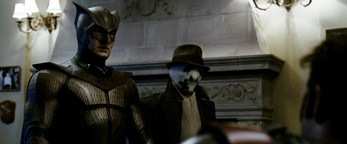 Студия - HBO. Кадр из фильма "Хранители" от Зака Снайдера