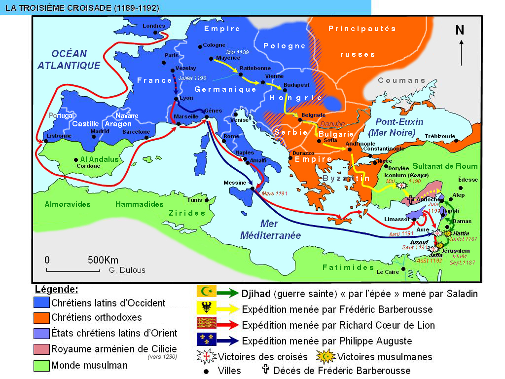 Третият кръстоносен поход (1189 – 1192) е военна кампания от края на XII век, подета от страна на европейските владетели и целяща повторно завладяване на Светите земи и Йерусалим, след като тези територии падат под атаките на обединената арабска армия на кюрдския пълководец Саладин.