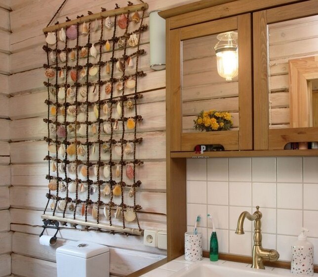 Декор ванной комнаты своими руками фото