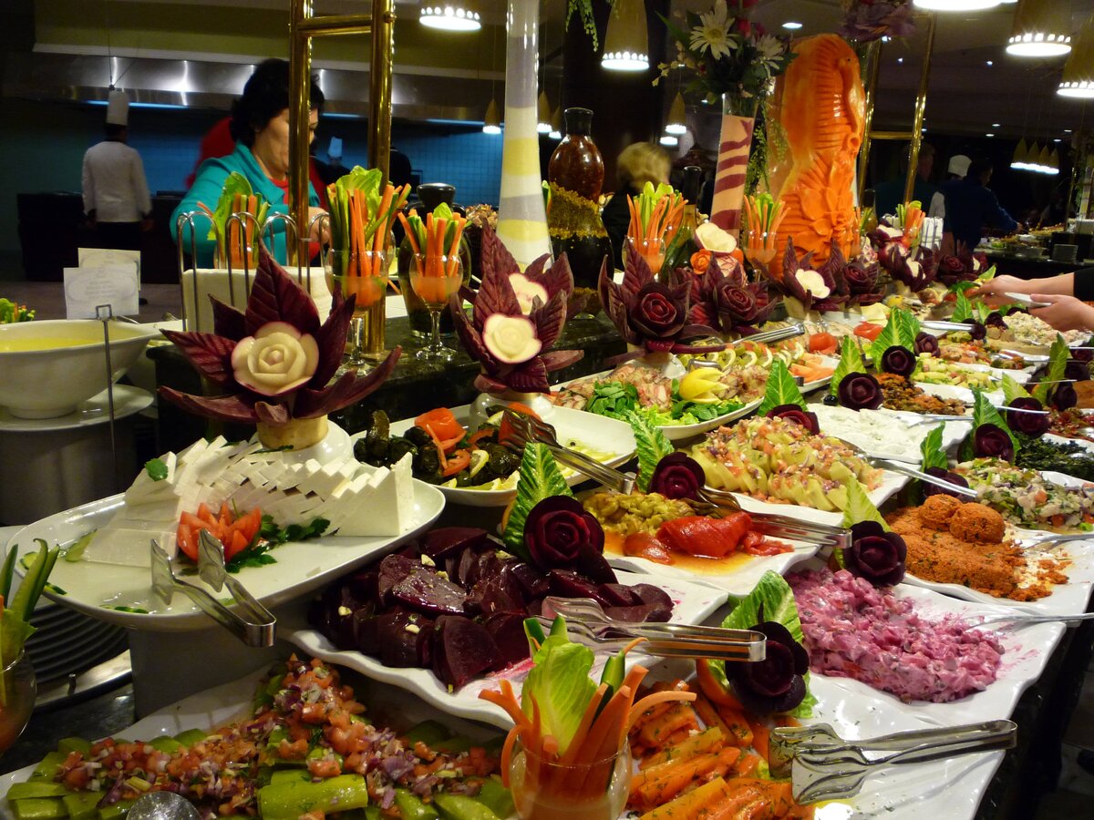 шведский стол в Египте