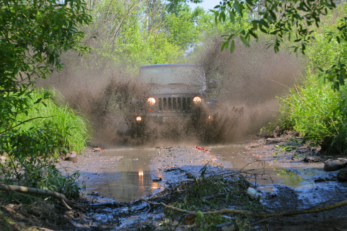 Буксуем в луже на АКПП