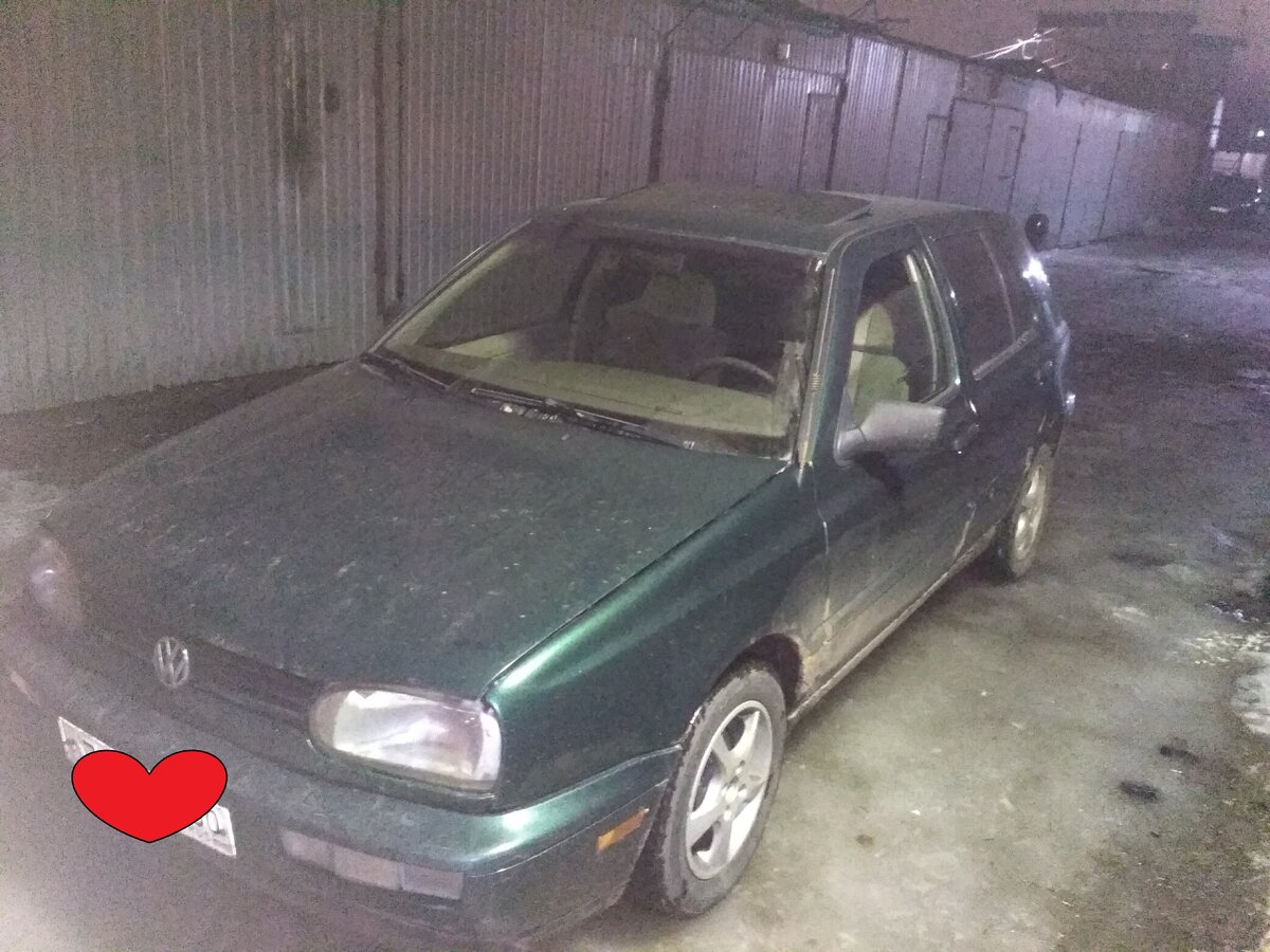 VW Golf 3 1.8 АКПП 1995 года 