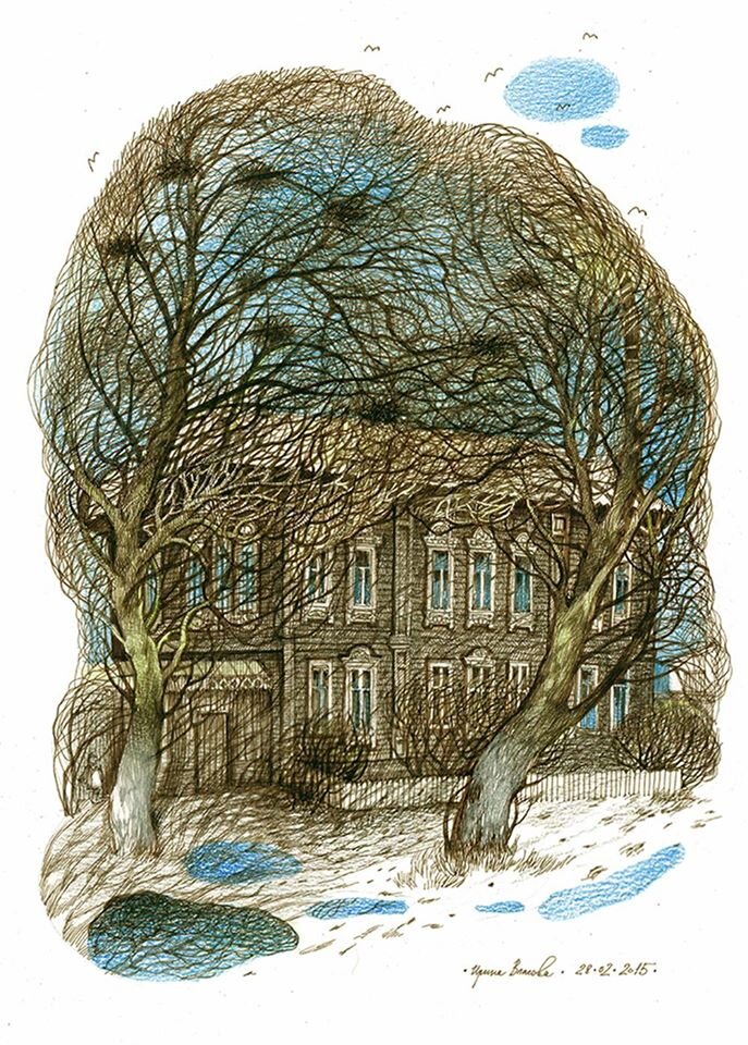 Ирина Власова. Март на улице Октября