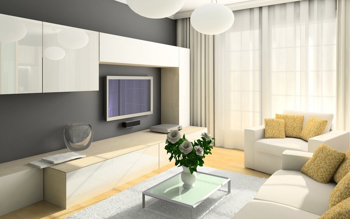 Дизайн комнаты 18 кв м: спальни-гостиной с фото, зонирование, совмещенный интерьер
