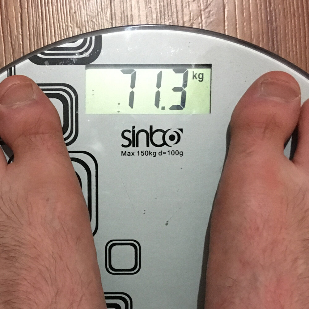 Взвешивался 3 февраля 2020г.