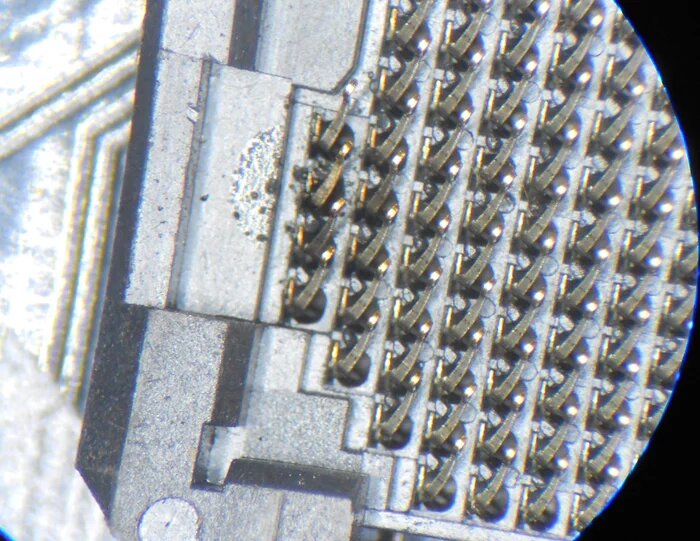 Ремонт сокета 1151 на материнской плате Gigabyte GA-Z270-HD3 ...