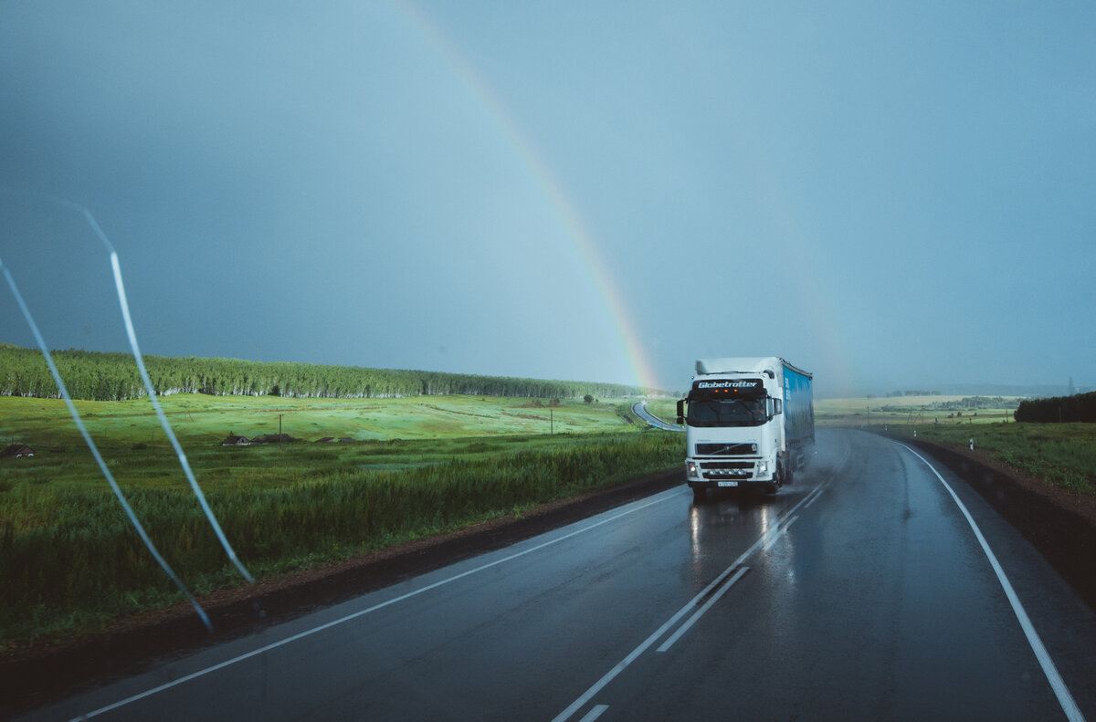 Трасса в Красноярск