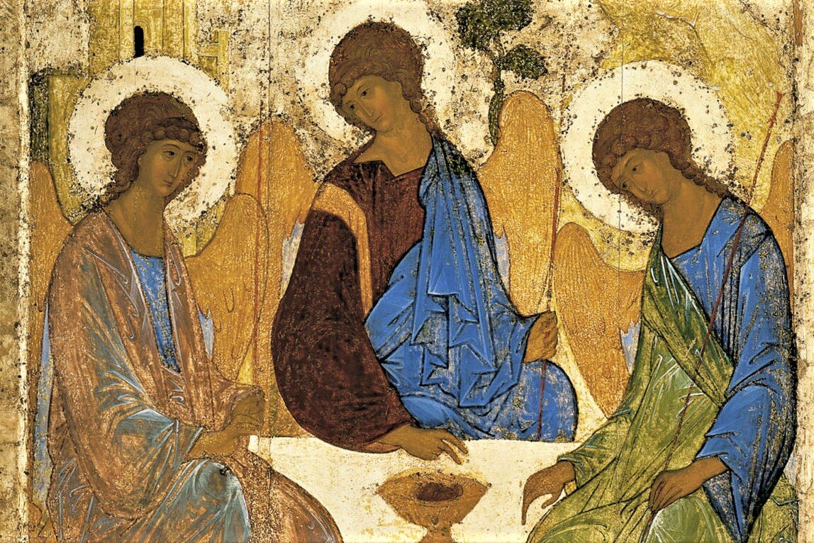 икона "Троица" Андрея Рублева