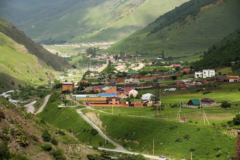 Горное село . Место где начинаешь понимать смысл жизни . 