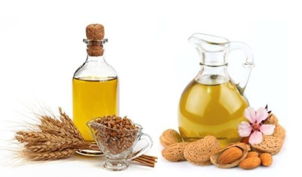 масло зародышей пшеницы и миндальное масло