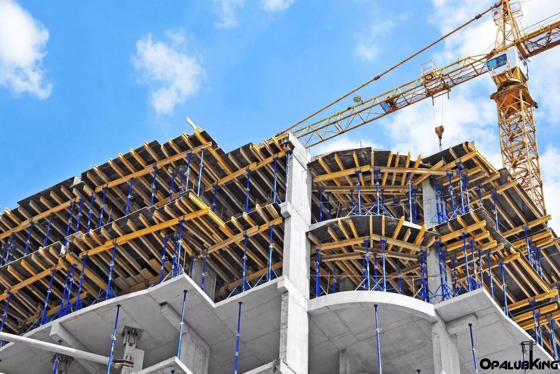 Смонтированная опалубка