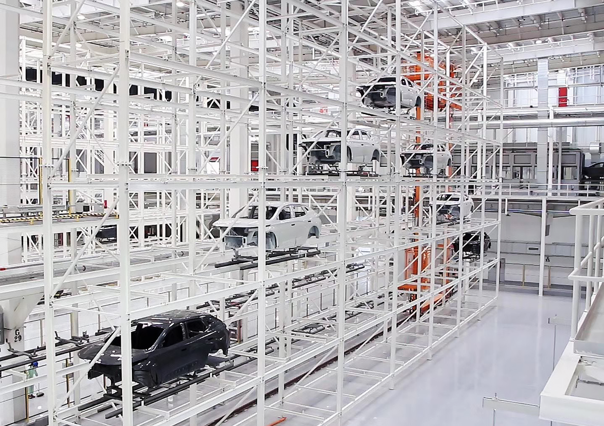 завод по выпуску электромобилей Byton M-Byte