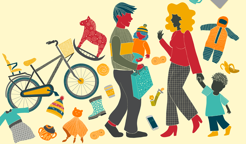 Обложка книги "Swedish for Parents: Language for life with a young family in Sweden", автор Sarah Campbell https://www.lysforlag.com/shop/swedish-for-parents/