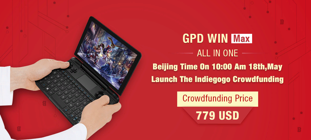 GamePad Digital Win Max официальное изображение на сайте 