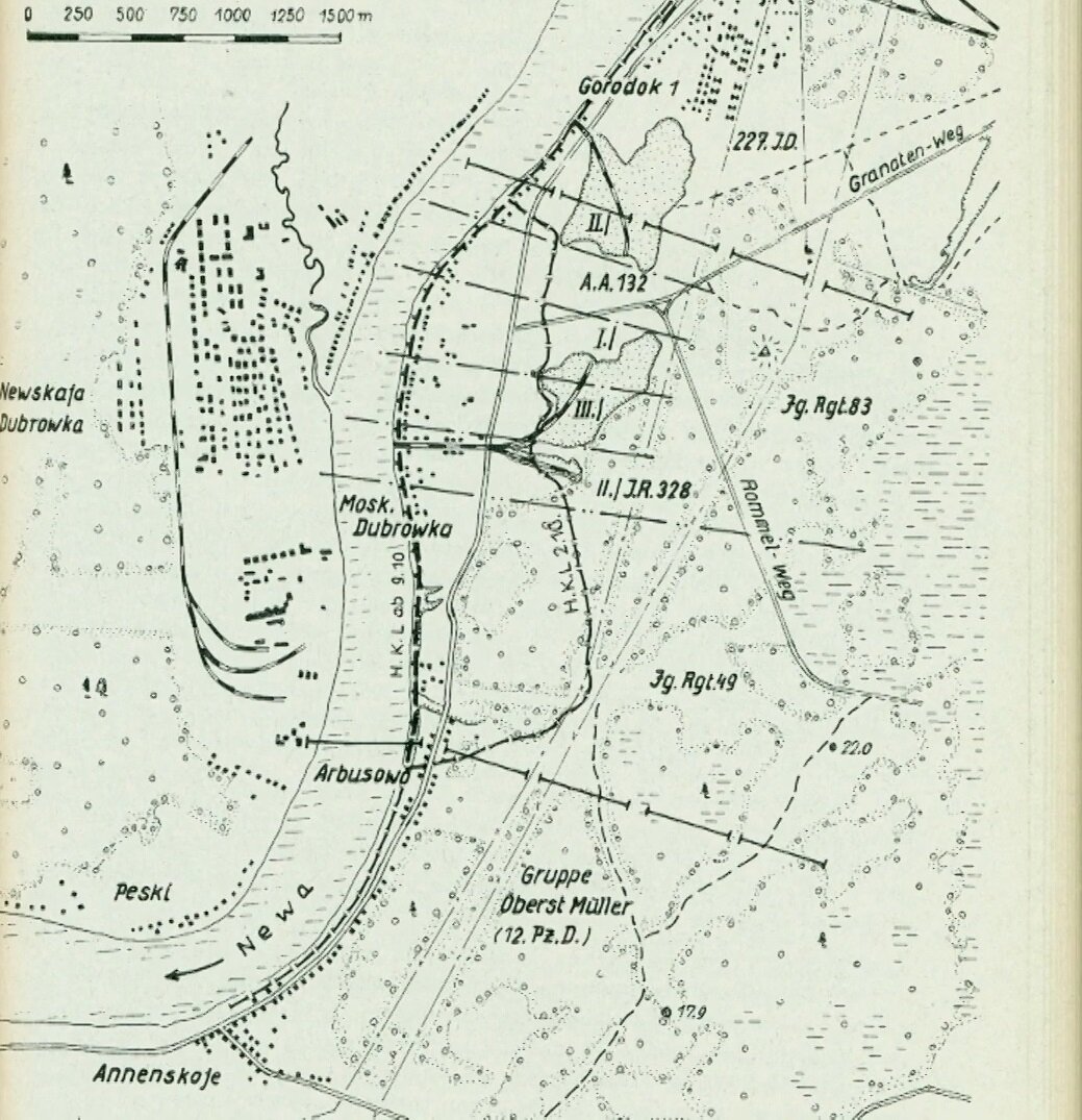 Карта ленинграда 1942