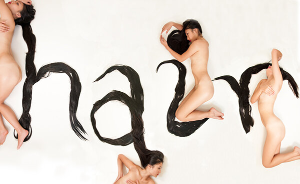 «Волосяной алфавит»  Шуронг Диао 